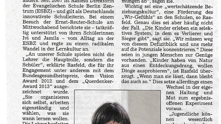 Zeitungsausschnitt